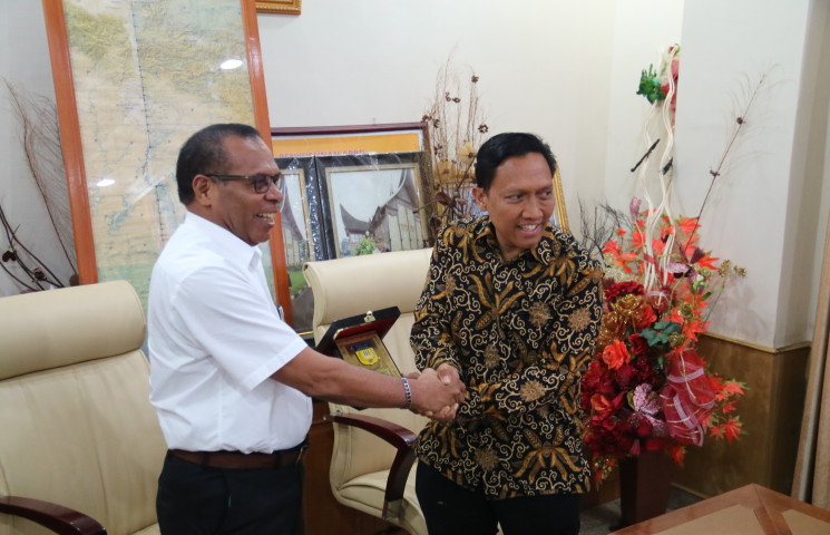 Pemprov Jelaskan Kondisi Perbatasan Papua Kepada Diplomat Sesparlu